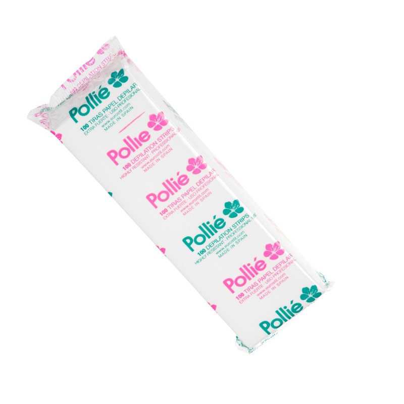 - POLLIE - Papel depilar extra fuerte 100 unidades - POLLIE - Papel depilar extra fuerte 100 unidades
