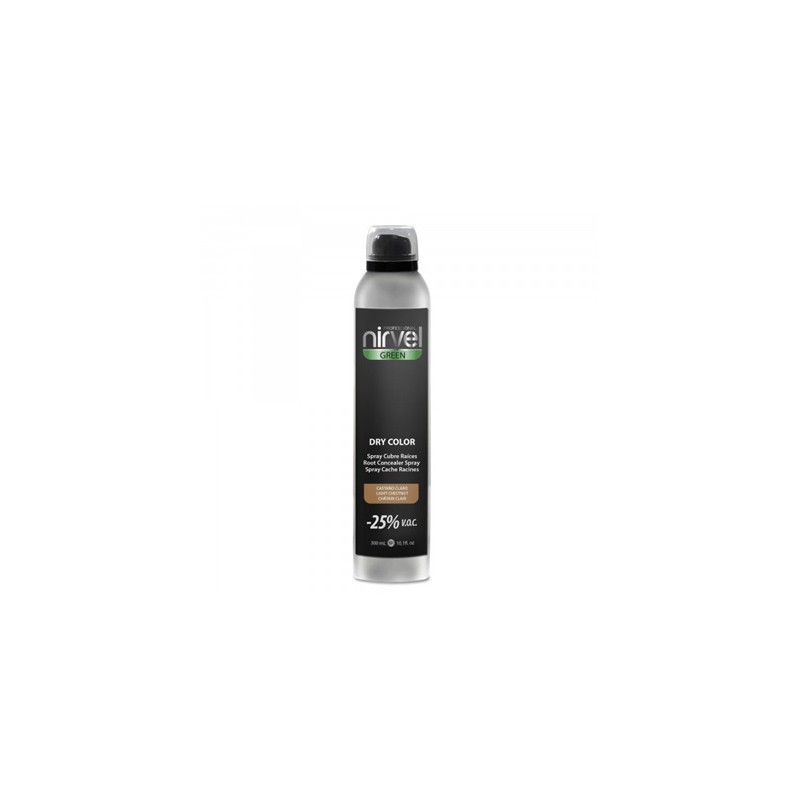 - NIRVEL - Spray Cubre Raíces CASTAÑO CLARO 300 ml - NIRVEL - Spray Cubre Raíces CASTAÑO CLARO 300 ml