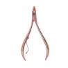 - BIFULL - Alicate Uñas Curvado Punta Fina 10.2 cm pico 9 mm PINK BRONZE