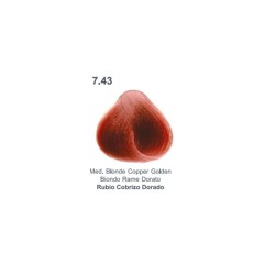 - LIGHT IRRIDIANCE - Tinte Cromic 7/43 Rubio Medio Cobrizo Dorado 100 ml