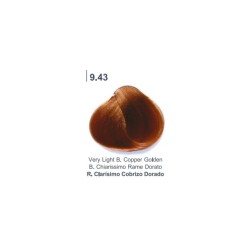- LIGHT IRRIDIANCE - Tinte Cromic 9/43 Rubio Clarísimo Cobrizo Dorado 100 ml