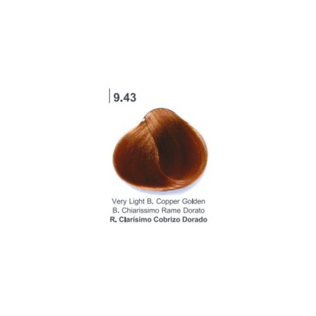- LIGHT IRRIDIANCE - Tinte Cromic 9/43 Rubio Clarísimo Cobrizo Dorado 100 ml
