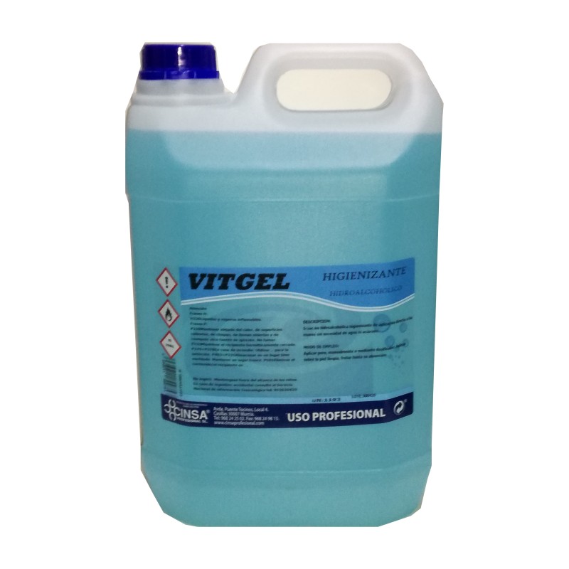 Gel Hidroalcoholico Sanitizante 5000 ml Gel Hidroalcoholico Sanitizante 5000 ml