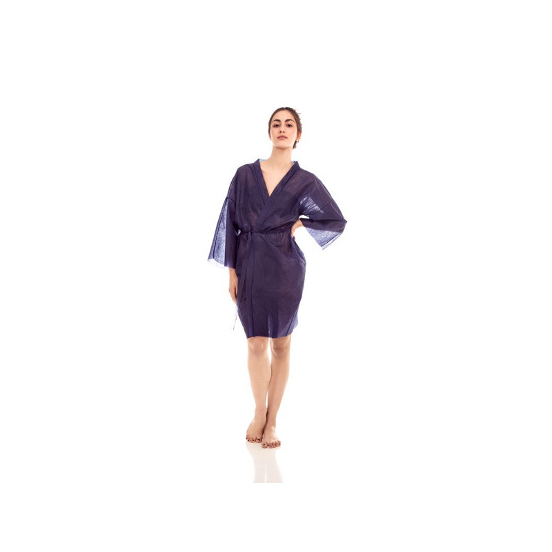 Kimono Desechable Tnt AZUL Kimono Desechable Tnt AZUL