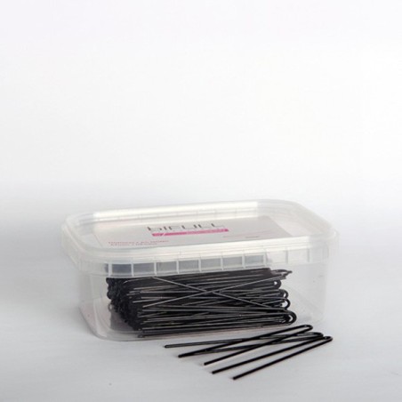 - BIFULL - Horquillas Moño NEGRAS 55 mm 250 gramos