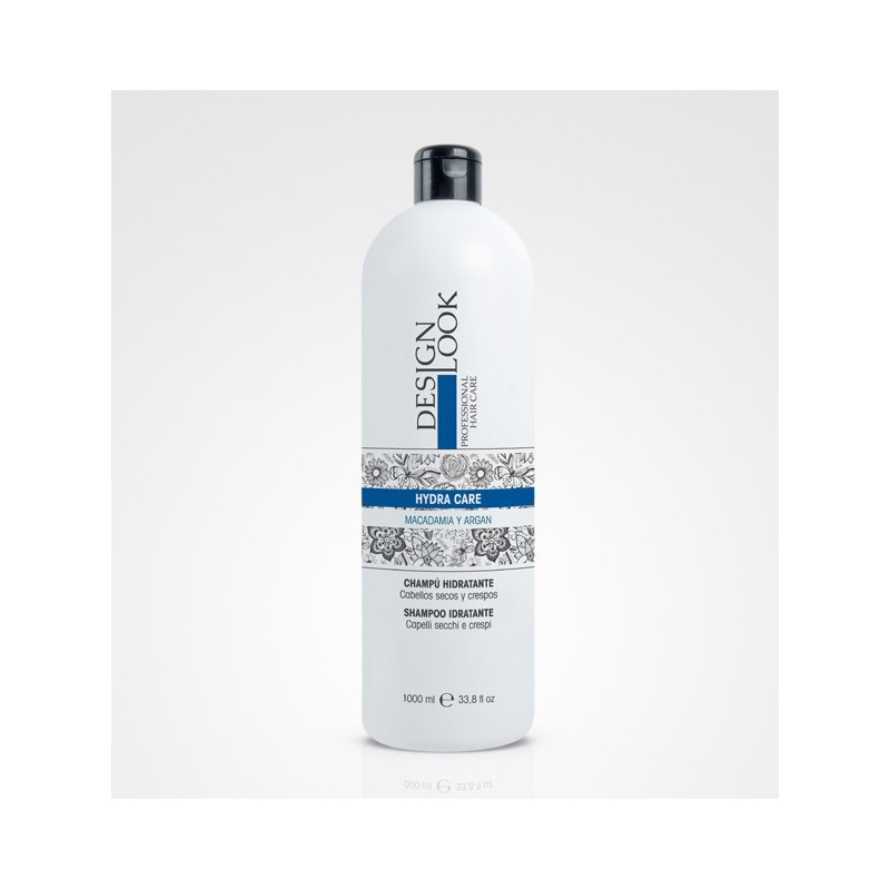 - DESIGN LOOK - Champú Hidratante Macadamia y Argán 1000 ml - DESIGN LOOK - Champú Hidratante Macadamia y Argán 1000 ml