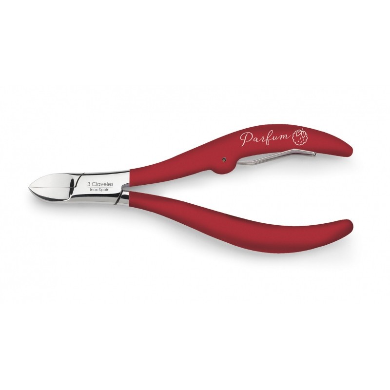 - 3 CLAVELES - Alicates Cutícula Punta Fina 10 cm con pico 4 mm - 3 CLAVELES - Alicates Cutícula Punta Fina 10 cm con pico 4 mm