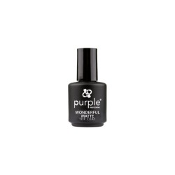- PURPLE - Wonderful MATE Top Coat 15 ml