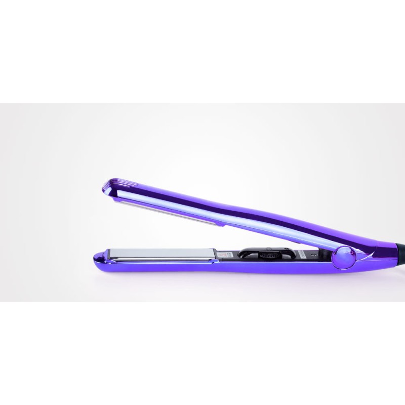 - PERFECT BEAUTY - Plancha de Pelo Titanium Mirror VIOLETA - PERFECT BEAUTY - Plancha de Pelo Titanium Mirror VIOLETA