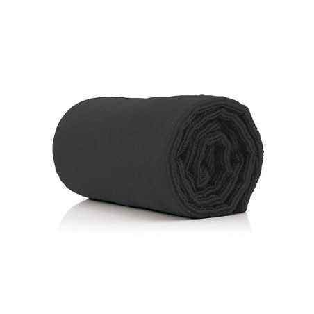 - BIFULL - Toallas Microfibra 73x40 cm NEGRA 10 unidades