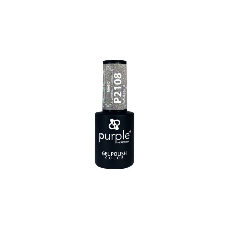 - PURPLE - Esmalte Permanente en Gel Magic Castle P2108 10 ml - PURPLE - Esmalte Permanente en Gel Magic Castle P2108 10 ml