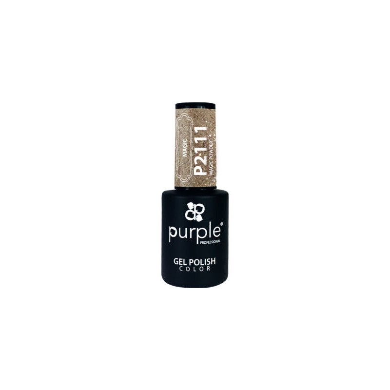 - PURPLE - Esmalte Permanente en Gel Magic Powder P2111 10 ml - PURPLE - Esmalte Permanente en Gel Magic Powder P2111 10 ml