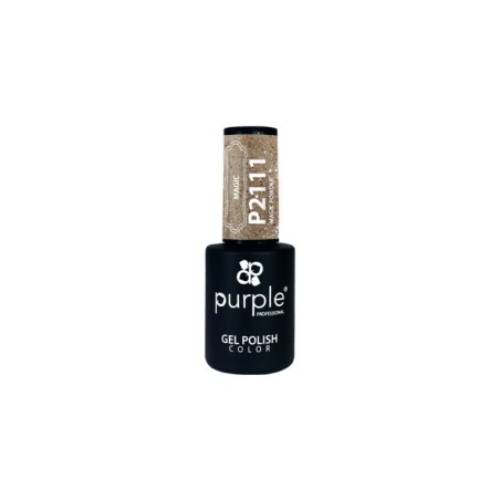 - PURPLE - Esmalte Permanente en Gel Magic Powder P2111 10 ml