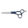 - 3 CLAVELES - Tijera Esculpir Duraluminio 5.5" AZUL