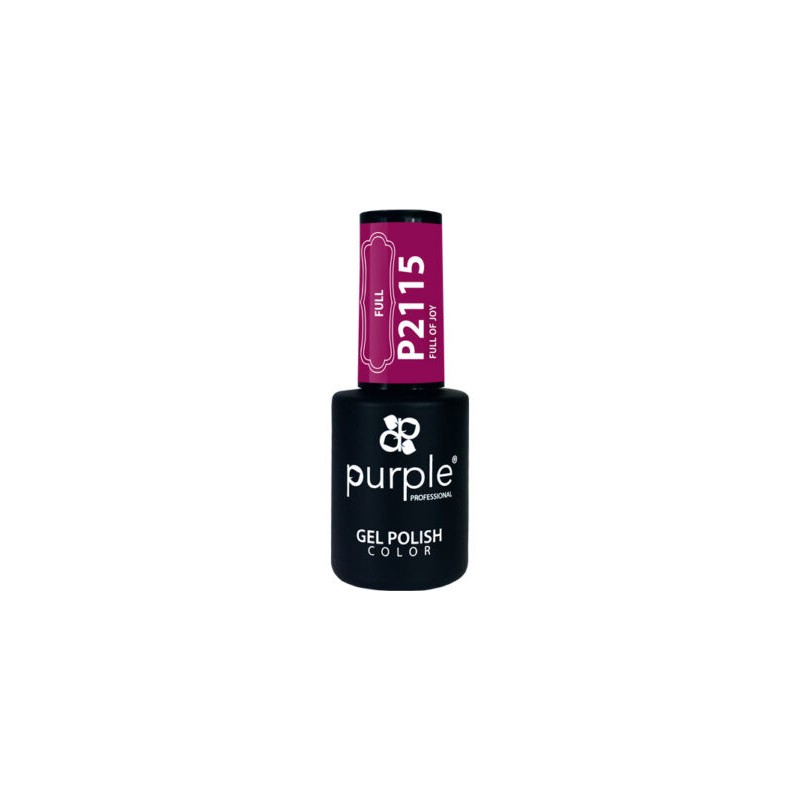 - PURPLE - Esmalte Permanente en Gel Full Of Joy P2115 10 ml - PURPLE - Esmalte Permanente en Gel Full Of Joy P2115 10 ml