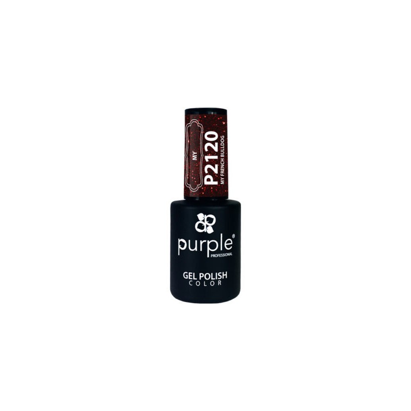 - PURPLE - Esmalte Permanente en Gel My French Bulldog P2120 10 ml - PURPLE - Esmalte Permanente en Gel My French Bulldog P2120 10 ml