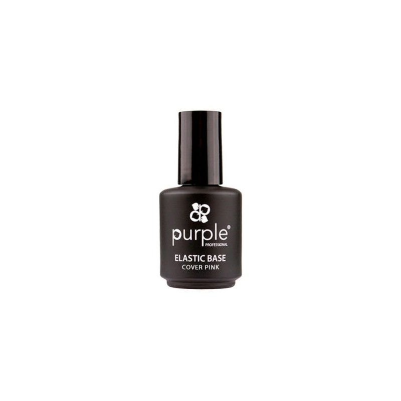 - PURPLE - Elastic Base Cover Pink 15 ml - PURPLE - Elastic Base Cover Pink 15 ml