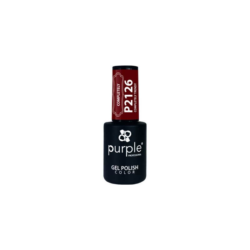 - PURPLE - Esmalte Permanente en Gel Completely Trendy P2126 10 ml - PURPLE - Esmalte Permanente en Gel Completely Trendy P2126 10 ml