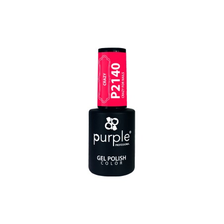 - PURPLE - Esmalte Permanente en Gel Crazy for Nails P2140 10 ml