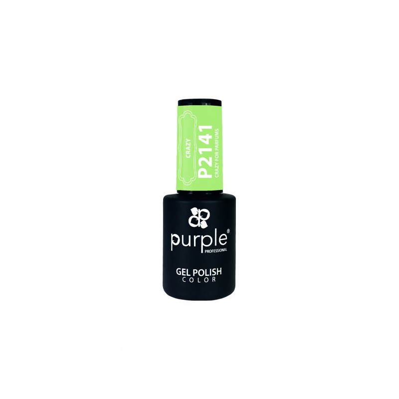- PURPLE - Esmalte Permanente en Gel Crazy for Parfums P2141 10 ml - PURPLE - Esmalte Permanente en Gel Crazy for Parfums P2141 10 ml