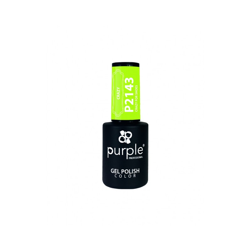 - PURPLE - Esmalte Permanente en Gel Crazy for Shoes P2143 10 ml - PURPLE - Esmalte Permanente en Gel Crazy for Shoes P2143 10 ml