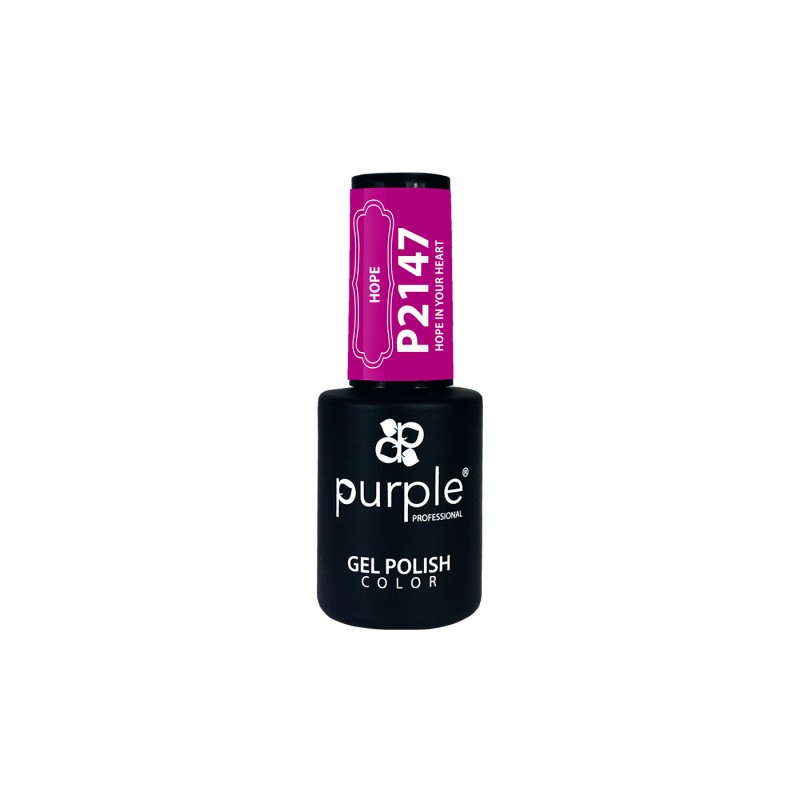 - PURPLE - Esmalte Permanente en Gel Hope in Your Heart P2147 10 ml - PURPLE - Esmalte Permanente en Gel Hope in Your Heart P2147 10 ml