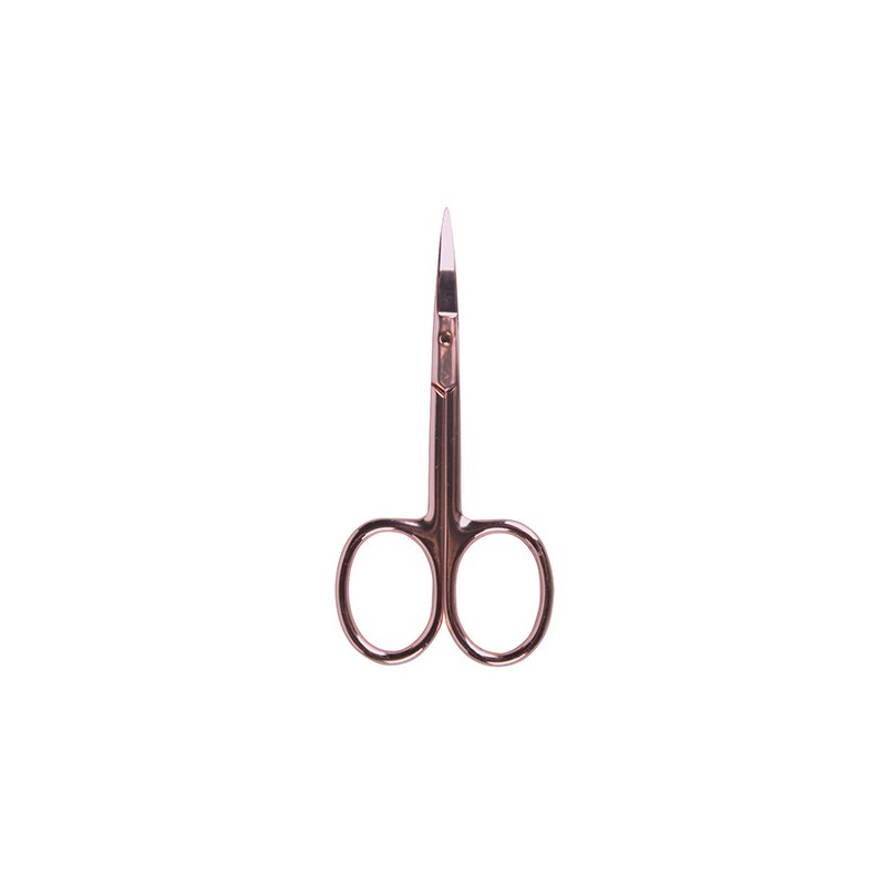 - BIFULL - Tijera Manicura Curvada Punta Fina 9.3 cm Pink Bronze - BIFULL - Tijera Manicura Curvada Punta Fina 9.3 cm Pink Bronze