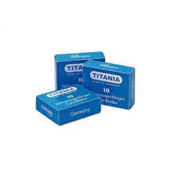 - TITANIA - Caja Cuchillas Cortacallos (Pack 10 cajitas)