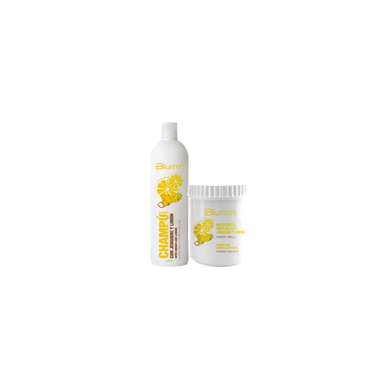 - TAHE - Pack Blumin Jengibre y Limón (champú 1000 ml + mascarilla 700 ml - TAHE - Pack Blumin Jengibre y Limón (champú 1000 ml + mascarilla 700 ml