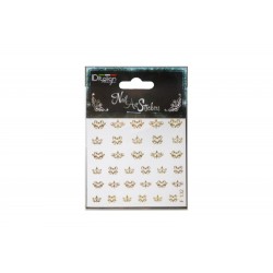 - POSTQUAM - Pegatinas Nail Art Stickers Gold Filigree