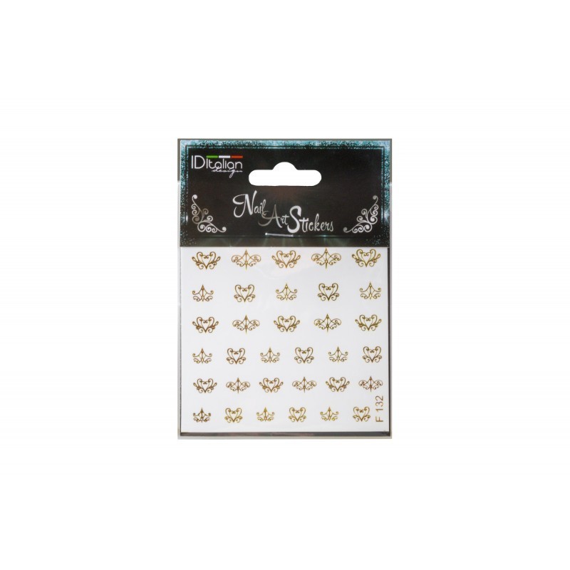 - POSTQUAM - Pegatinas Nail Art Stickers Gold Filigree - POSTQUAM - Pegatinas Nail Art Stickers Gold Filigree