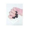- POSTQUAM - Pegatinas Nail Art Stickers Silver Flowers