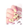 - POSTQUAM - Pegatinas Nail Art Stickers Red Flowers