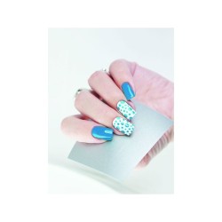 - POSTQUAM - Pegatinas Nail Art Vinil Silver Dalmatian