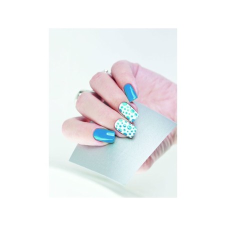 - POSTQUAM - Pegatinas Nail Art Vinil Silver Dalmatian