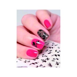- POSTQUAM - Pegatinas Nail art Stickers Black Birds