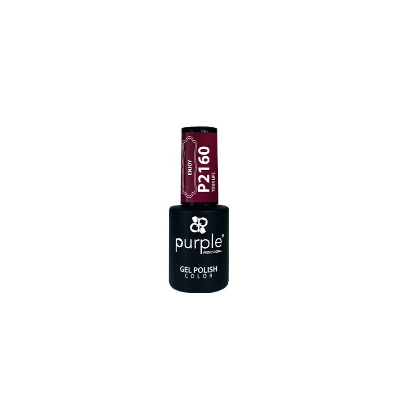 - PURPLE - Esmalte Permanente en Gel Enjoy Your Life P2160 10 ml - PURPLE - Esmalte Permanente en Gel Enjoy Your Life P2160 10 ml