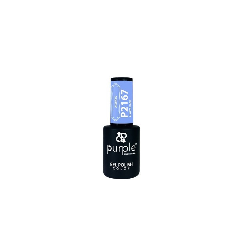 - PURPLE - Esmalte Permanente en Gel Always Magic P2167 10 ml - PURPLE - Esmalte Permanente en Gel Always Magic P2167 10 ml