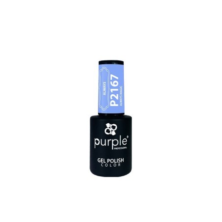 - PURPLE - Esmalte Permanente en Gel Always Magic P2167 10 ml