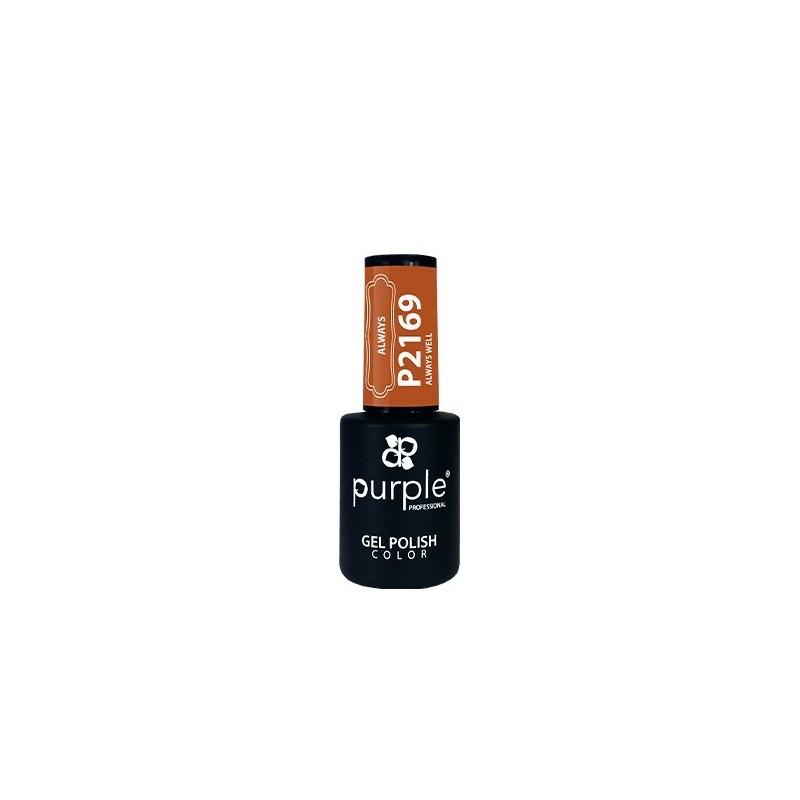 - PURPLE - Esmalte Permanente en Gel Always Well P2169 10 ml - PURPLE - Esmalte Permanente en Gel Always Well P2169 10 ml