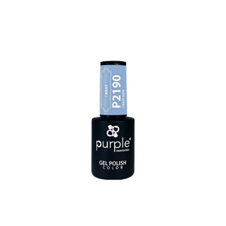 - PURPLE - Esmalte Permanente en Gel I Want Collection P2190 10 ml