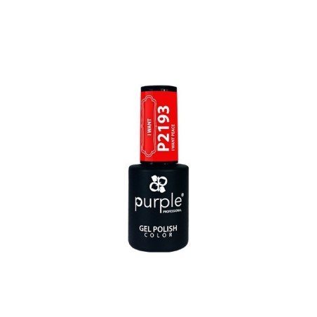 - PURPLE - Esmalte Permanente en Gel I Want Peace P2193 10 ml