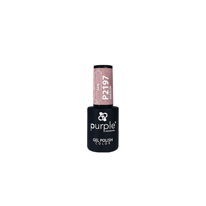 - PURPLE - Esmalte Permanente en Gel Dare To Live P2197 10 ml - PURPLE - Esmalte Permanente en Gel Dare To Live P2197 10 ml
