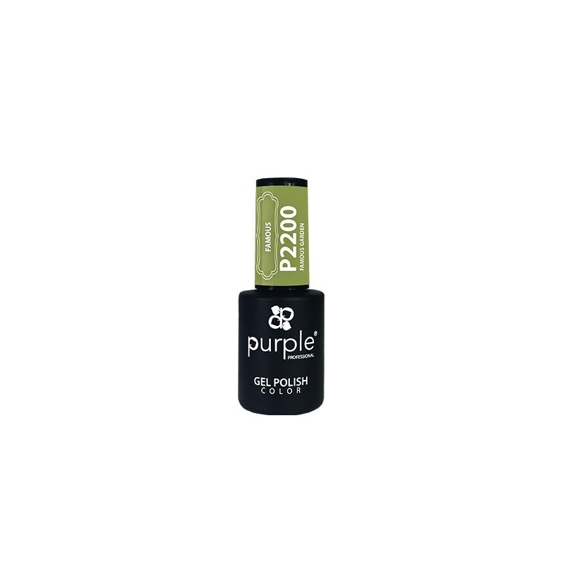 - PURPLE - Esmalte Permanente en Gel Famous Garden P2200 10 ml - PURPLE - Esmalte Permanente en Gel Famous Garden P2200 10 ml