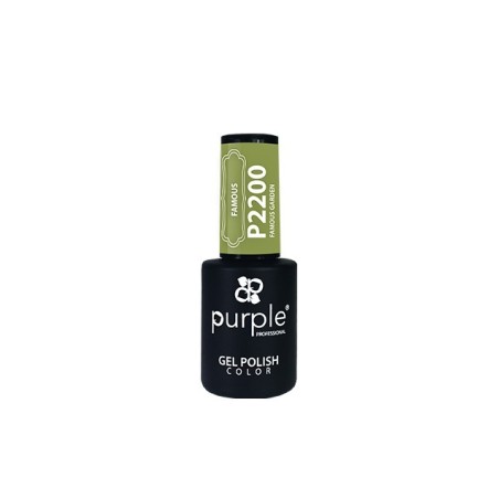 - PURPLE - Esmalte Permanente en Gel Famous Garden P2200 10 ml