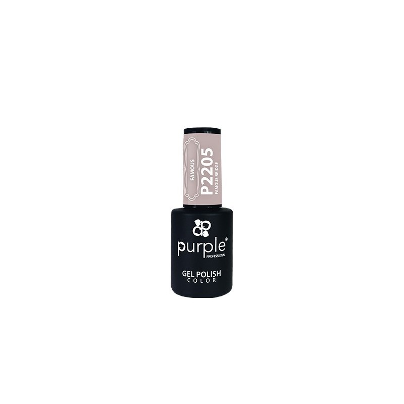 - PURPLE - Esmalte Permanente en Gel Famous Bridge P2205 10 ml - PURPLE - Esmalte Permanente en Gel Famous Bridge P2205 10 ml