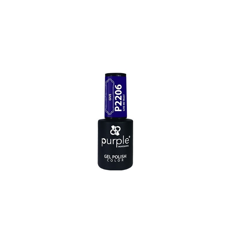 - PURPLE - Esmalte Permanente en Gel Give Me Trust P2206 10 ml - PURPLE - Esmalte Permanente en Gel Give Me Trust P2206 10 ml