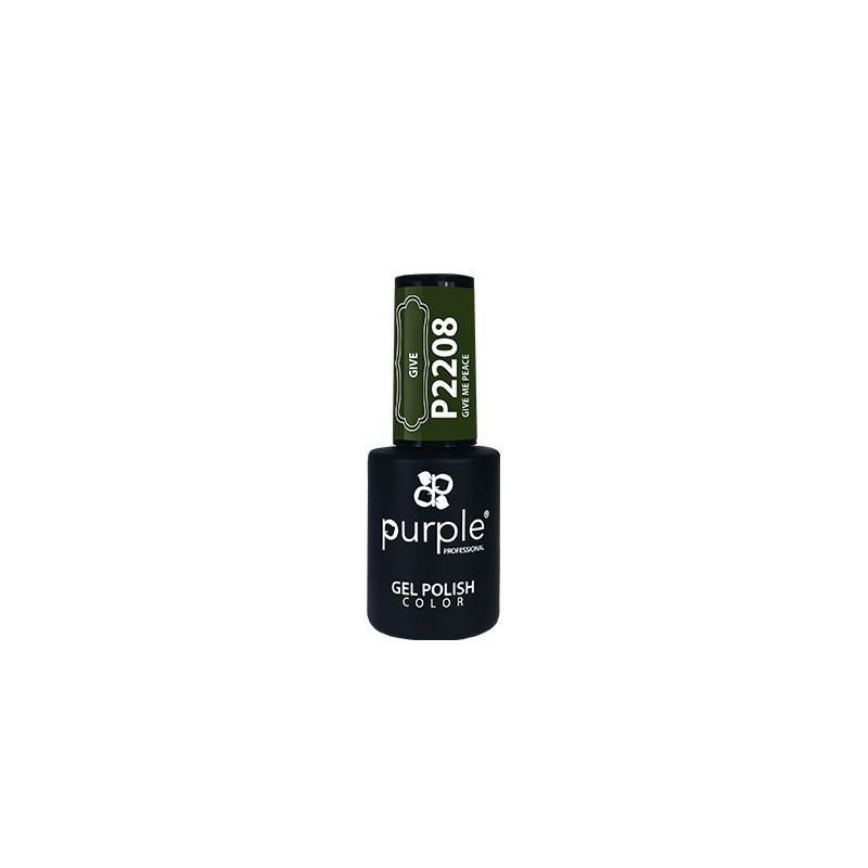 - PURPLE - Esmalte Permanente en Gel Give Me Peace P2208 10 ml - PURPLE - Esmalte Permanente en Gel Give Me Peace P2208 10 ml