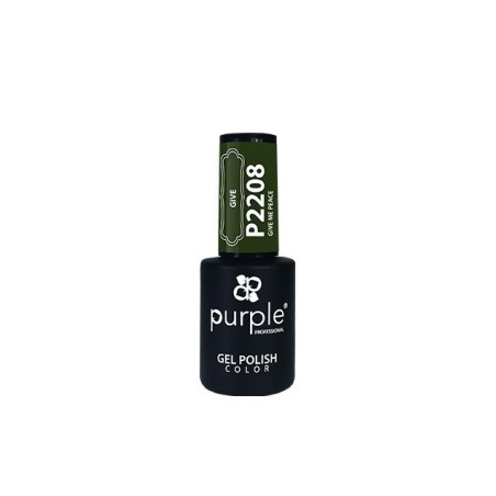- PURPLE - Esmalte Permanente en Gel Give Me Peace P2208 10 ml