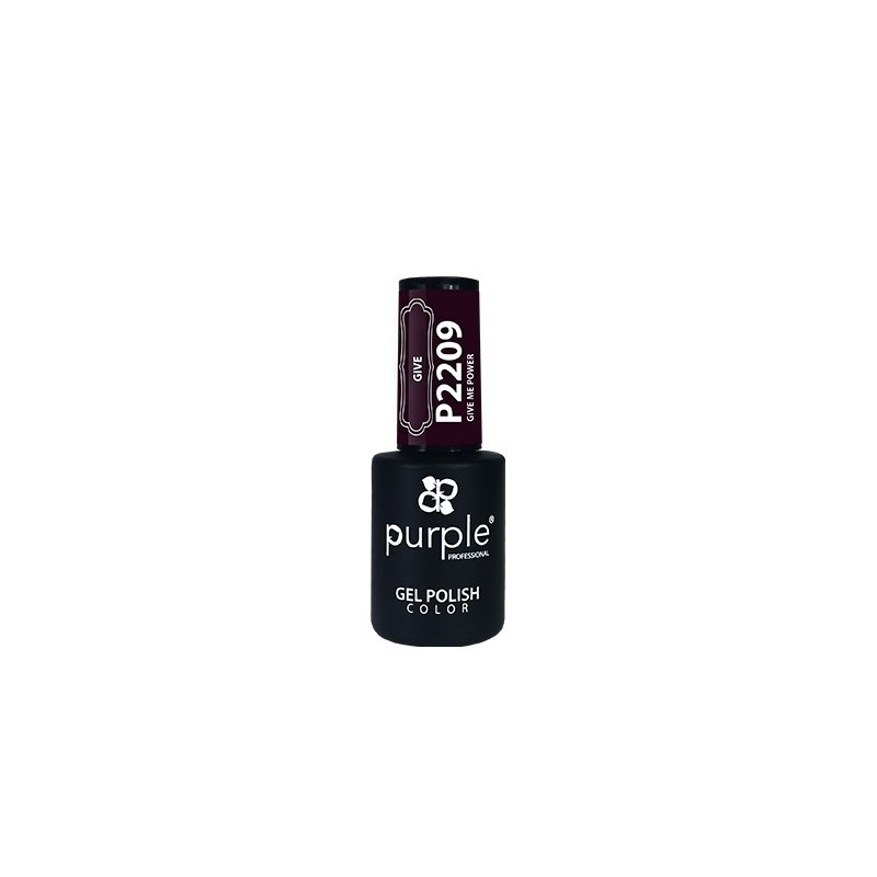 - PURPLE - Esmalte Permanente en Gel Give Me Power P2209 10 ml - PURPLE - Esmalte Permanente en Gel Give Me Power P2209 10 ml